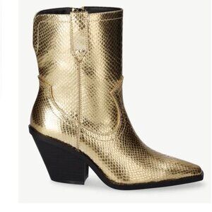Gold boots 8 1/2